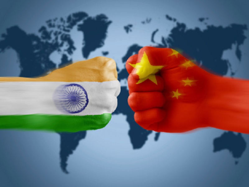 Pasukan negara India-China bentrok fisik