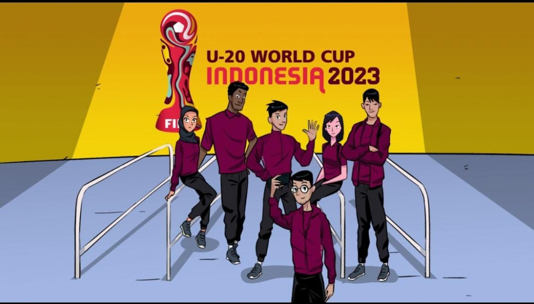 Pendaftaran relawan Piala Dunia U-20  Indonesia 2023 ditutup