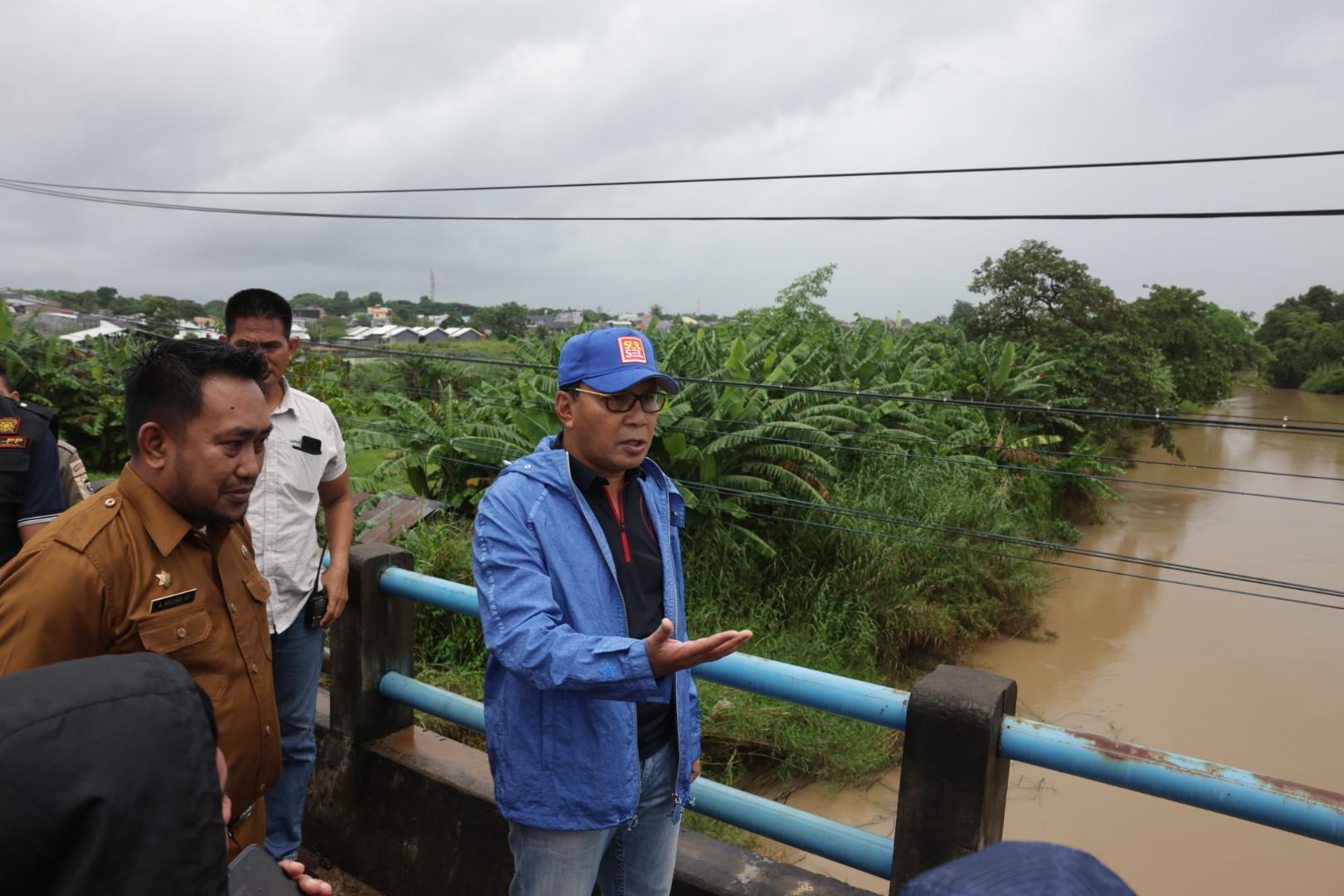 Cegah banjir, Wali Kota Makassar tinjau volume air di Waduk Nipa-Nipa