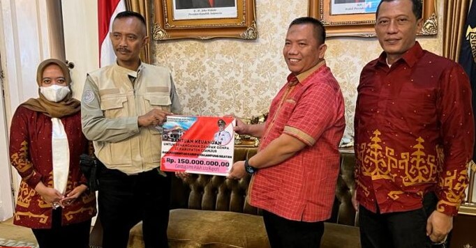 Pemkab Lampung Selatan bantu Rp150 juta untuk korban gempa Cianjur