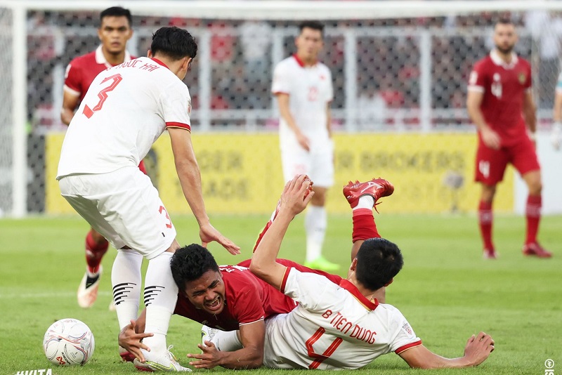 Hasil leg pertama semifinal Indonesia vs Vietnam: Imbang