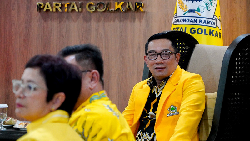 Golkar siapkan Ridwan Kamil maju Pilkada 2024, Jakarta atau Jabar?