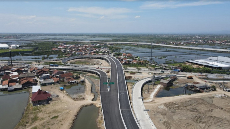 Dilengkapi sistem polder, PUPR klaim tol Semarang-Demak dapat atasi banjir dan rob