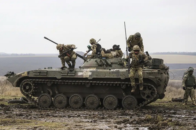 Ukraina konfirmasi telah mundur dari Dombas bagian Timur
