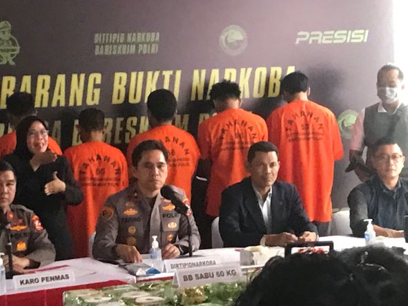 Polri bekuk DPO sindikat narkoba Malaysia-Indonesia