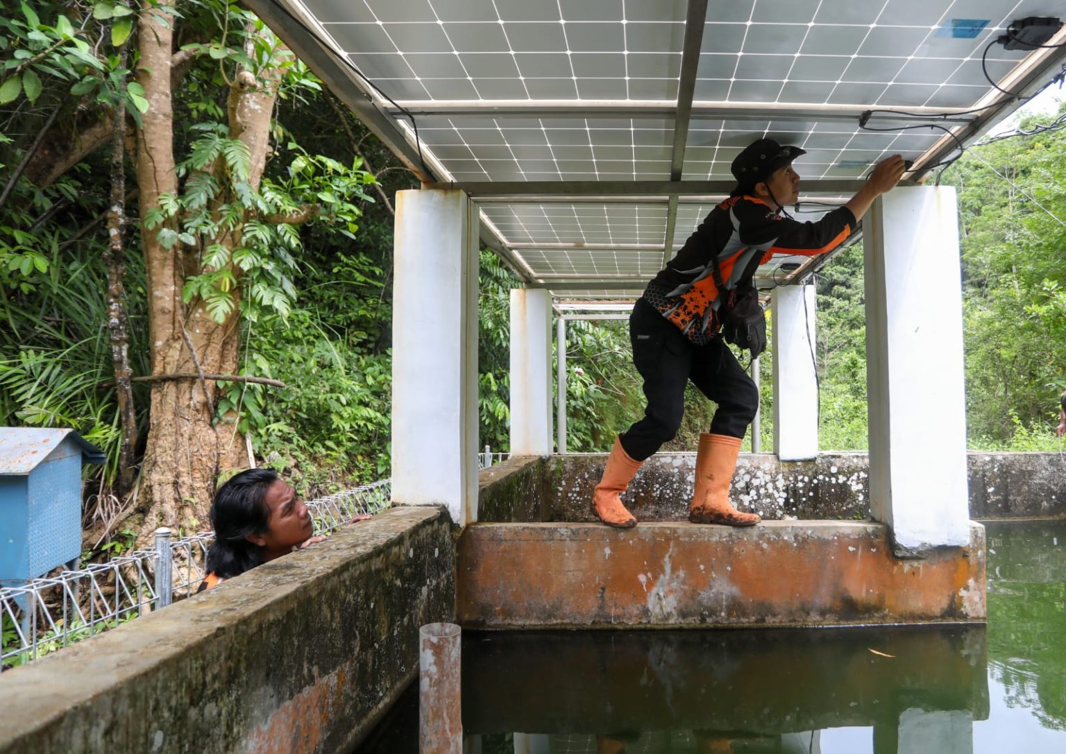 Pemprov Jateng bangun pompa air tenaga surya aliri 300 keluarga di Wonogiri