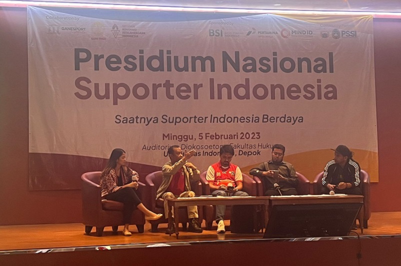 Suporter Indonesia bentuk wadah bersama, PNSI: Dorong kemajuan olahraga