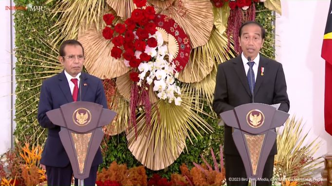 Jokowi dan PM Timor Leste dorong pengembangan kawasan ekonomi di wilayah perbatasan