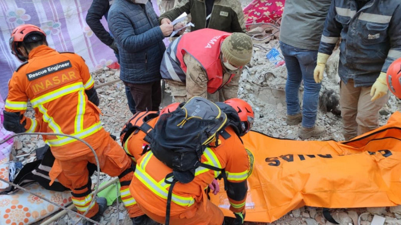 Tim evakuasi dari Indonesia temukan dua jenazah korban gempa Turki