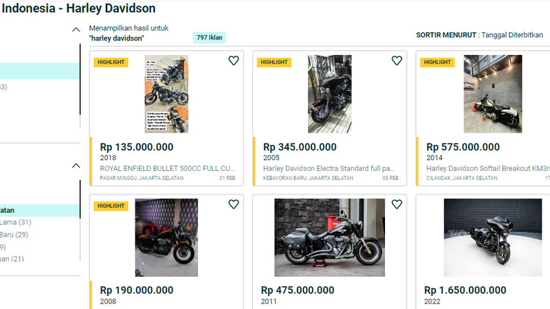 KPK lacak nama-nama penjual moge Harley Davidson di <i>marketplace</i> usai kasus Rafael Alun