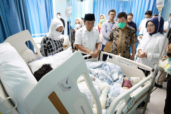 Pj. Gubernur jamin perawatan warga Banten korban kebakaran Pertamina Plumpang