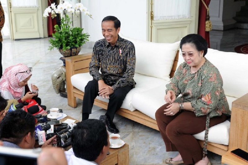 Puan akui Jokowi dan Megawati bahas koalisi parpol di Istana