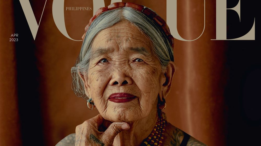Nenek 106  tahun jadi sampul majalah Vogue Filipina 