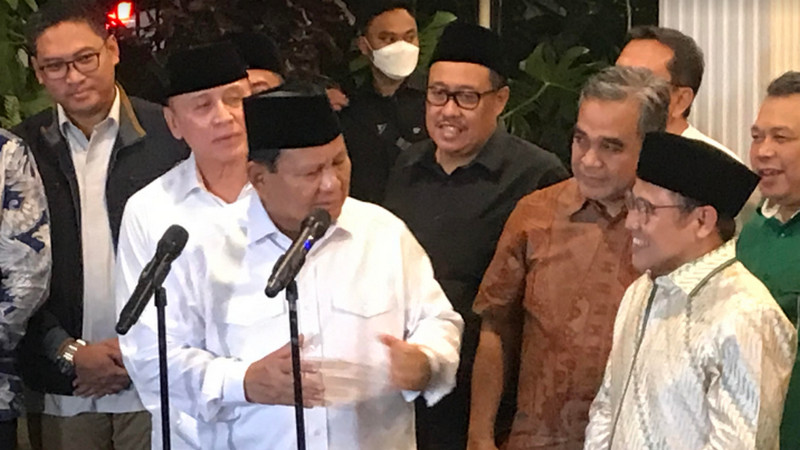 Bertemu Cak Imin, Prabowo klaim koalisi Gerindra-PKB solid: Kita tidak mau banyak lompat