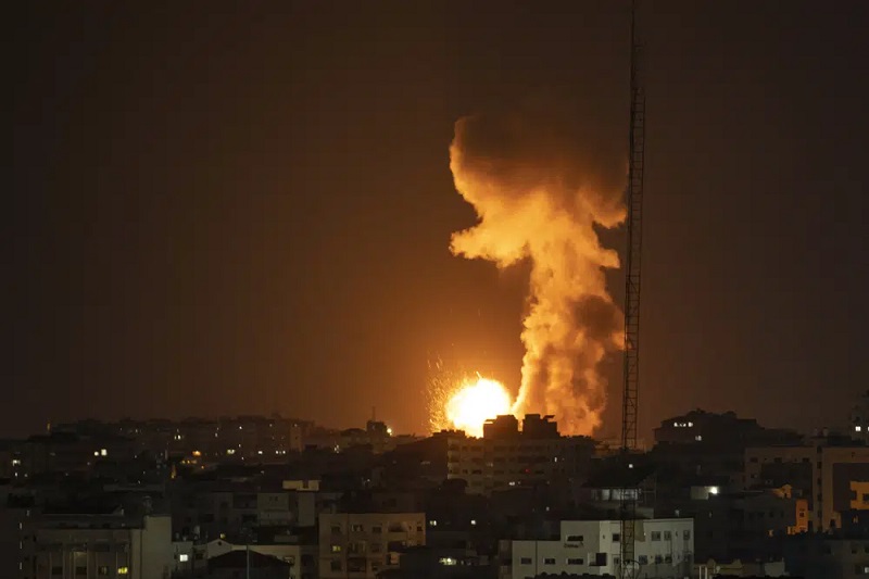 Serangan udara Israel di Gaza kembali tewaskan warga Palestina