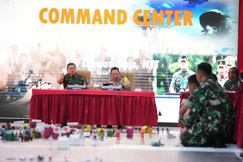 TNI-Polri gelar tactical floor game pengamanan KTT ASEAN di Labuan Bajo NTT