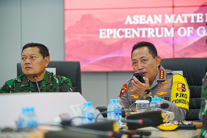 Kapolri klaim seluruh ancaman kerawanan di KTT ASEAN teratasi