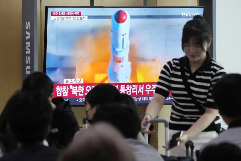 Peluncuran satelit mata-mata Korea Utara berakhir dengan kegagalan