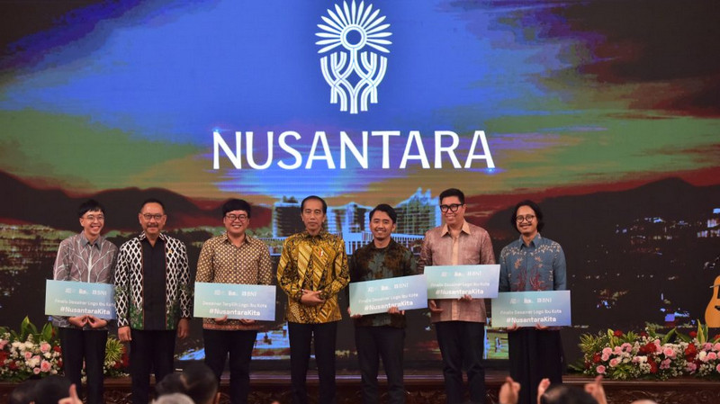 Jokowi luncurkan logo IKN Nusantara: Yang milih ini rakyat