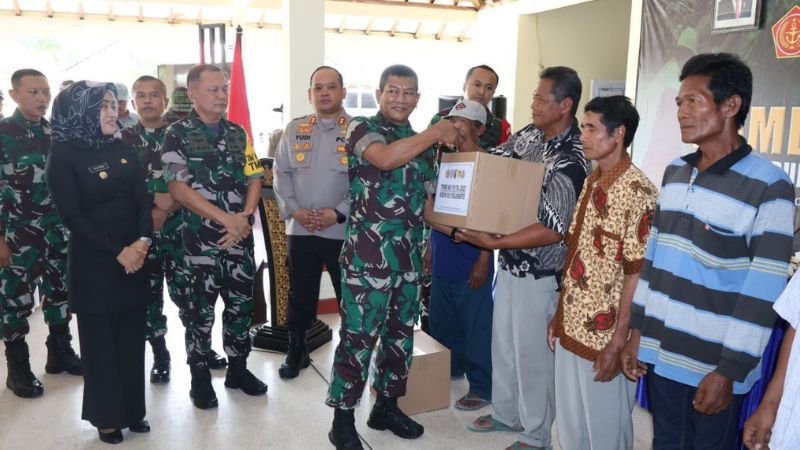 Wasev TNI AD cek TMMD Ke-116 di Mojokerto
