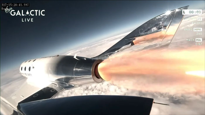 Virgin Galactic luncurkan penerbangan komersial perdana ke luar angkasa