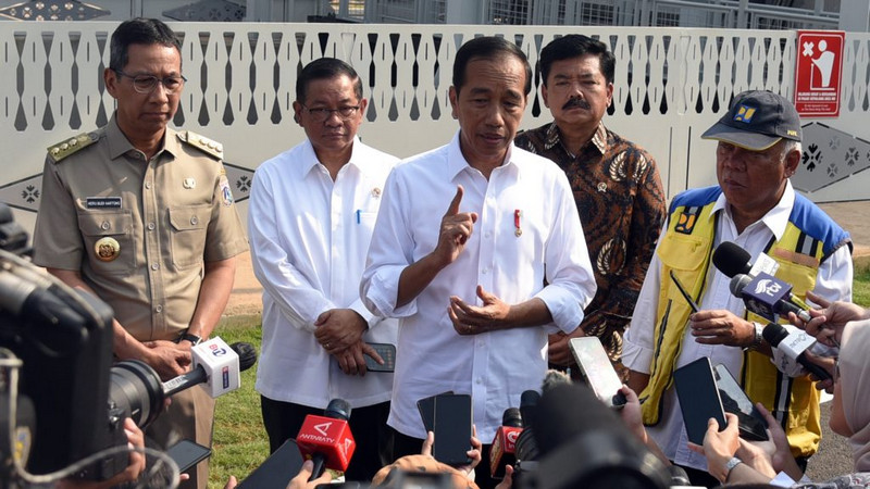 Respons Jokowi soal polemik KPK tersangkakan Kepala Basarnas