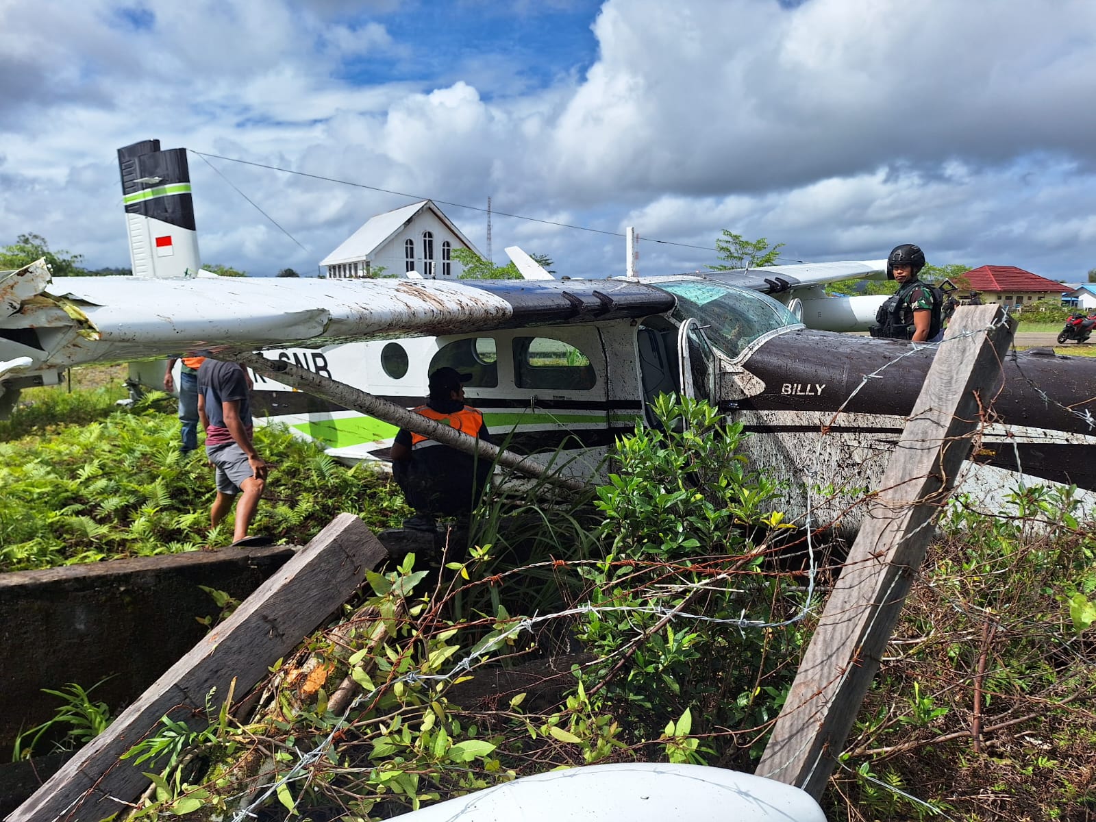 Pesawat tergelincir di Papua, kecelakaan diselidiki