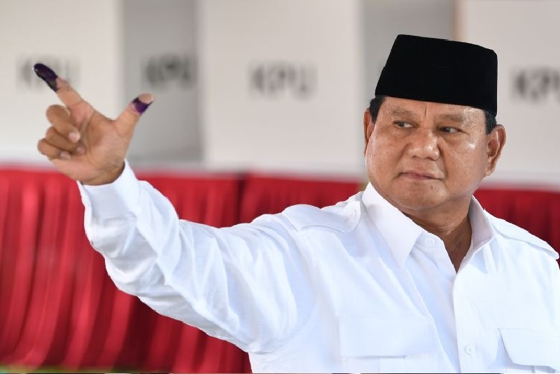 LSI Denny JA: Siapapun pasangannya, Prabowo Subianto di atas angin