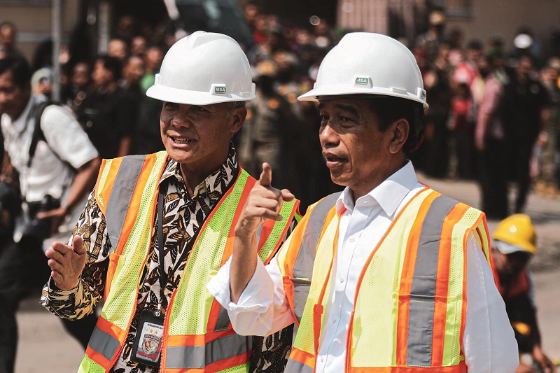 Capaian era Jokowi jadi dasar Ganjar untuk lompatan pembangunan 