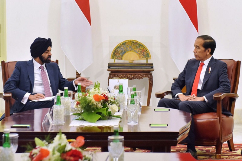 Presiden Jokowi terima IMF dan Bank Dunia, bahas apa?