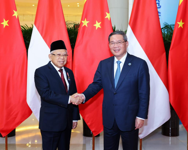 Li Qiang:  China bersedia lebih menyelaraskan strategi pembangunannya dengan Indonesia