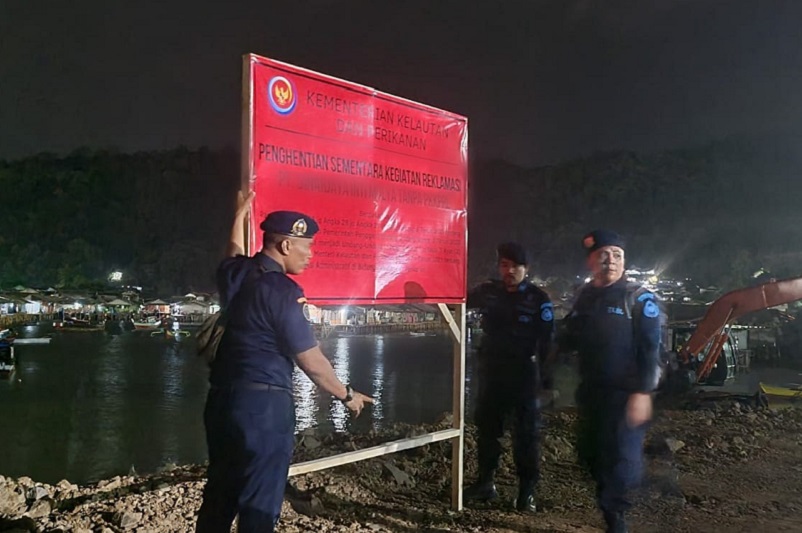 KKP hentikan sementara reklamasi di Pelabuhan Panjang Lampung