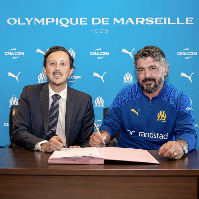 Gattuso jadi pelatih baru Olympique Marseille