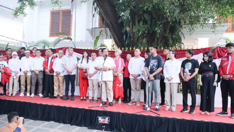 Prabowo disebut doakan PSI lolos parlemen pada Pileg 2024