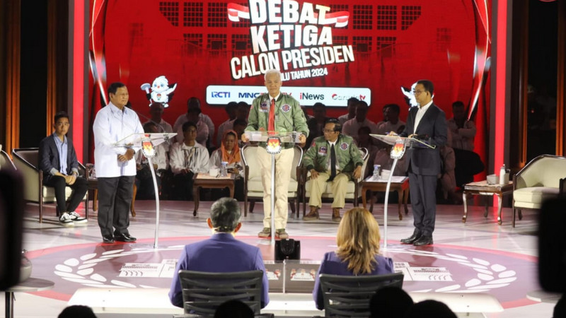 Debat kedua capres dejavu putaran pertama: Remuk Prabowo dikombo Anies dan Ganjar
