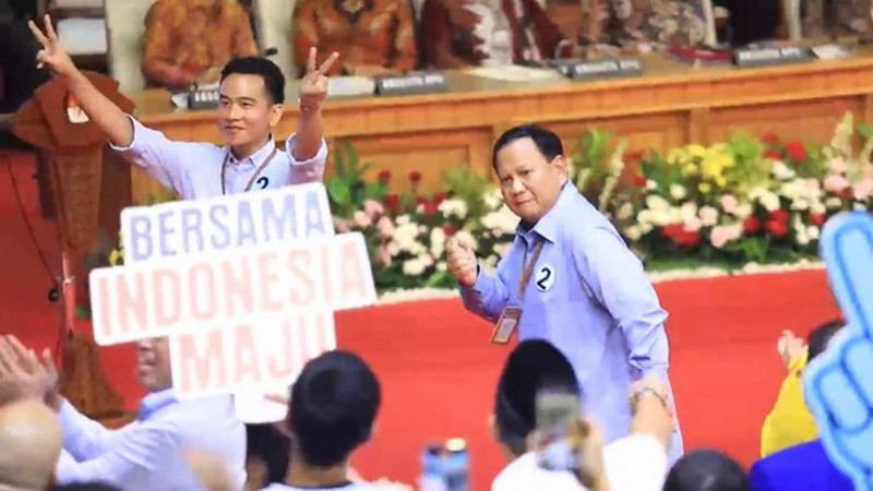 Elektabilitas Prabowo-Gibran stagnan, pilpres 1 atau 2 putaran?