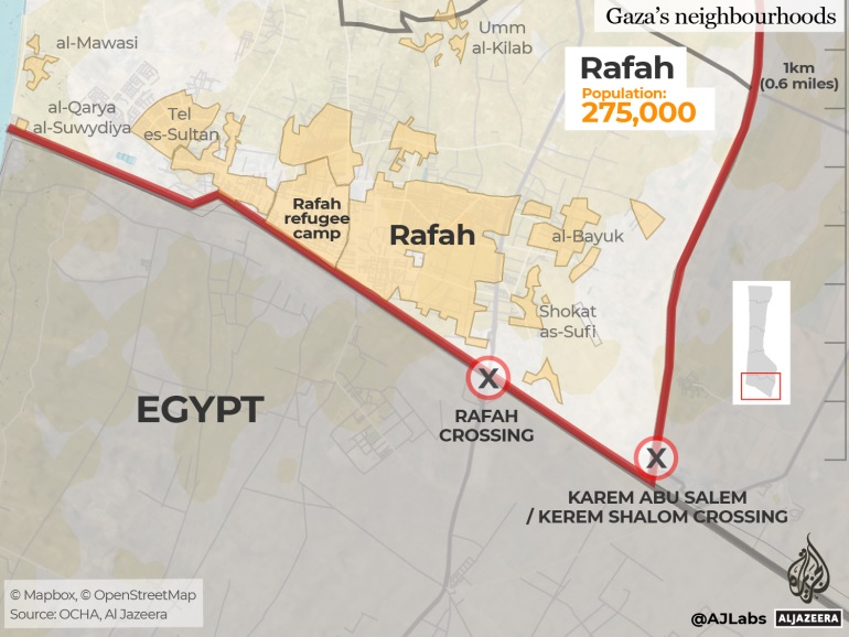Apa yang terjadi di Rafah ketika Israel mengancam akan menyerang?
