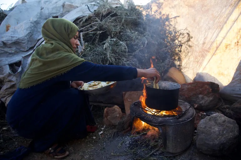 Maqali, hidangan yang menyelamatkan keluarga pengungsi Suriah saat berbuka puasa