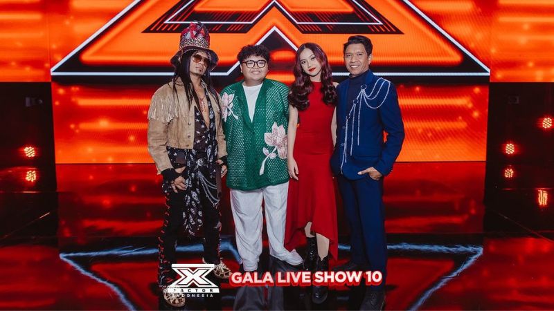 TOP 4 X Factor Indonesia siap merebutkan kursi ke babak grand final!
