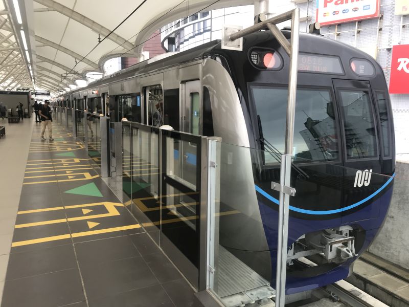 MRT Jakarta sudah diresmikan pada 24 Maret 2019 lalu. Alinea.id/Sukirno.