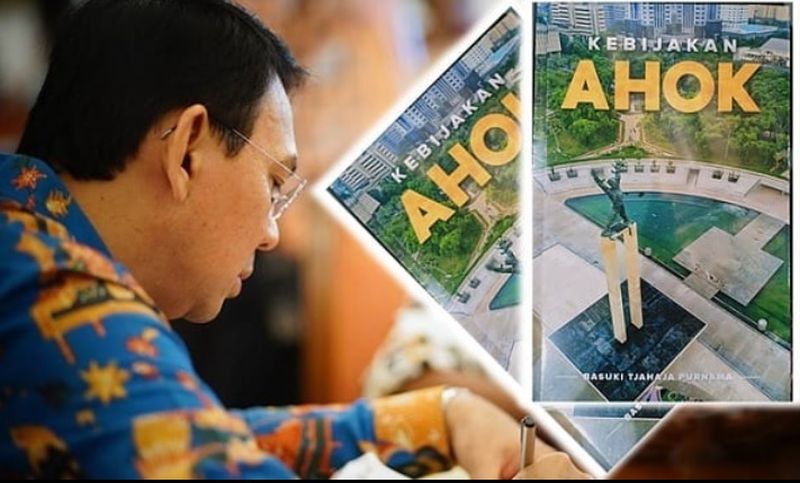 Buku Ahok berjudul Kebijakan Ahok yang dibanderol Rp1 juta. (instagram.com/mamansuratman27)