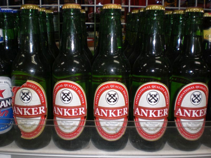 Produk bir merek Anker dari PT Delta Djakarta Tbk. /commons.wikimedia.org/Lofor.