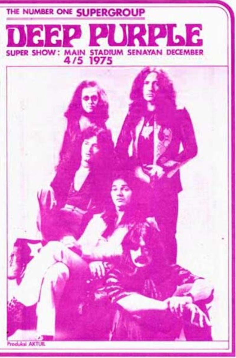 deep purple tour 1975