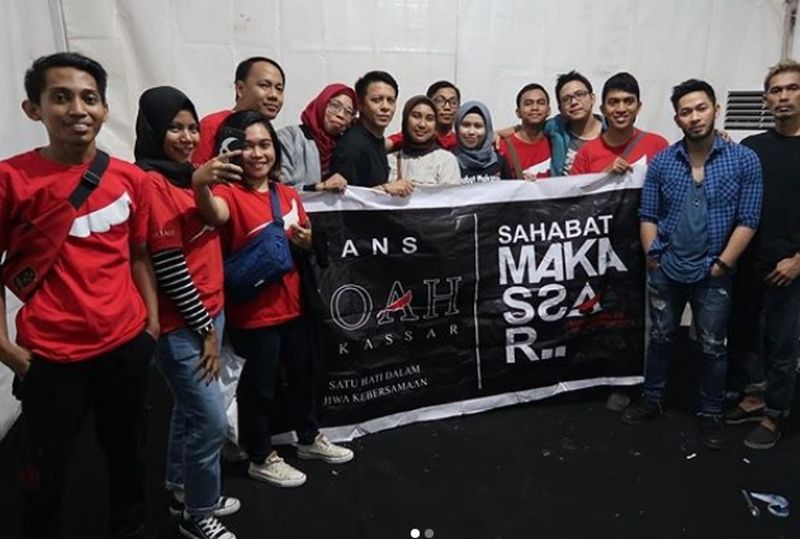 Para penggemar grup musik Noah dari Makassar dan Manado bertemu personel Noah. /instagram.com/noah_site 
