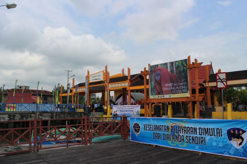 Pelabuhan Kumai menjadi tempat untuk bertolak ke kawasan Taman Nasional Tanjung Puting.Alineia.id/Laila Ramdhini