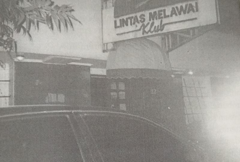  Lokasi berkumpulnya preman Flores di Melawai, Jakarta Selatan. (Repro buku Preman-Preman Jakarta).