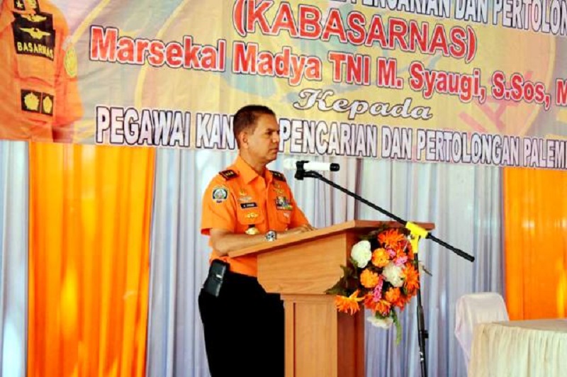 Bekas Kepala Badan Search and Resque Nasional (Basarnas) Muhammad Syaugi diangkat sebagai Komisaris Utama PT MRT Jakarta. / Basarnas