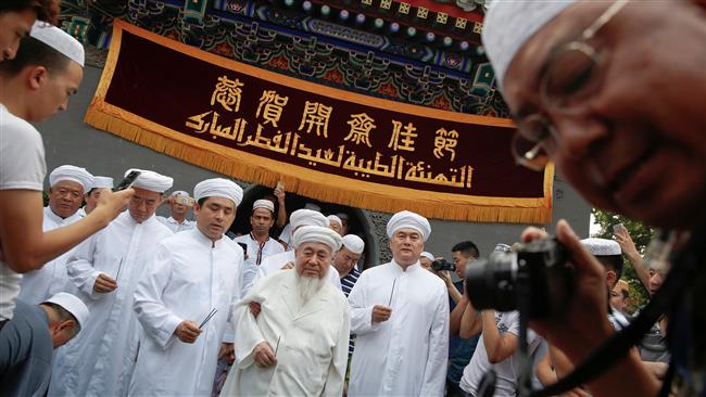 Umat Muslim China merayakan Idul Adha di negara mereka./ Aljazeera