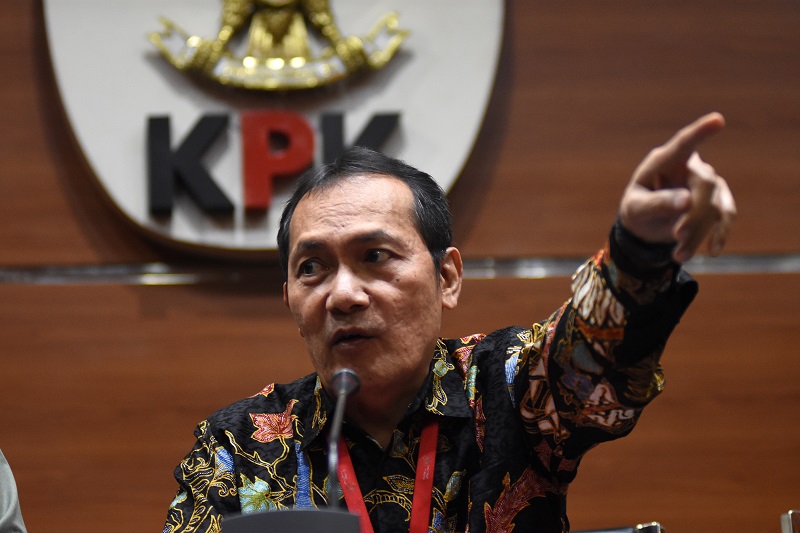 Wakil Ketua KPK Saut Situmorang. / Antara Foto