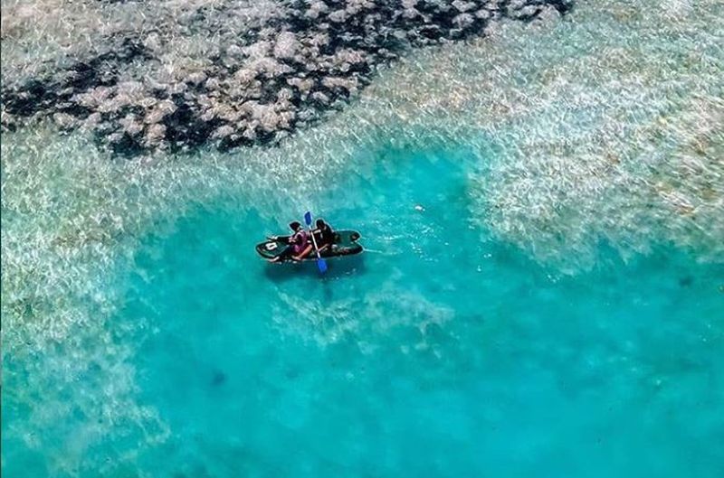 Pulau Pari dikenal sebagai salah satu pulau terindah di gugusan Kepulauan Seribu. Foto Instagram @pulaupari_id